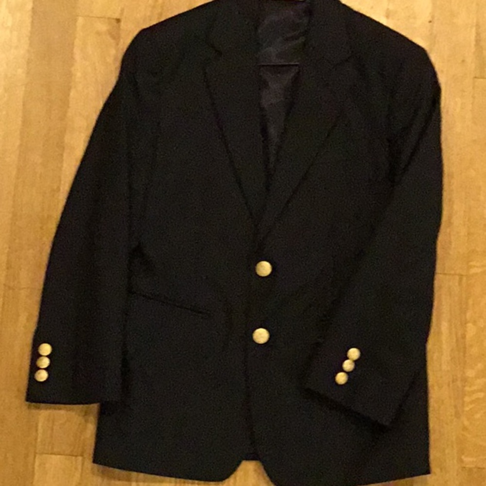 Boys navy blue blazer
